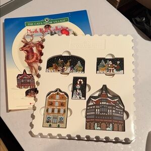 The Cat's Meow Village North Pole Collection with Box